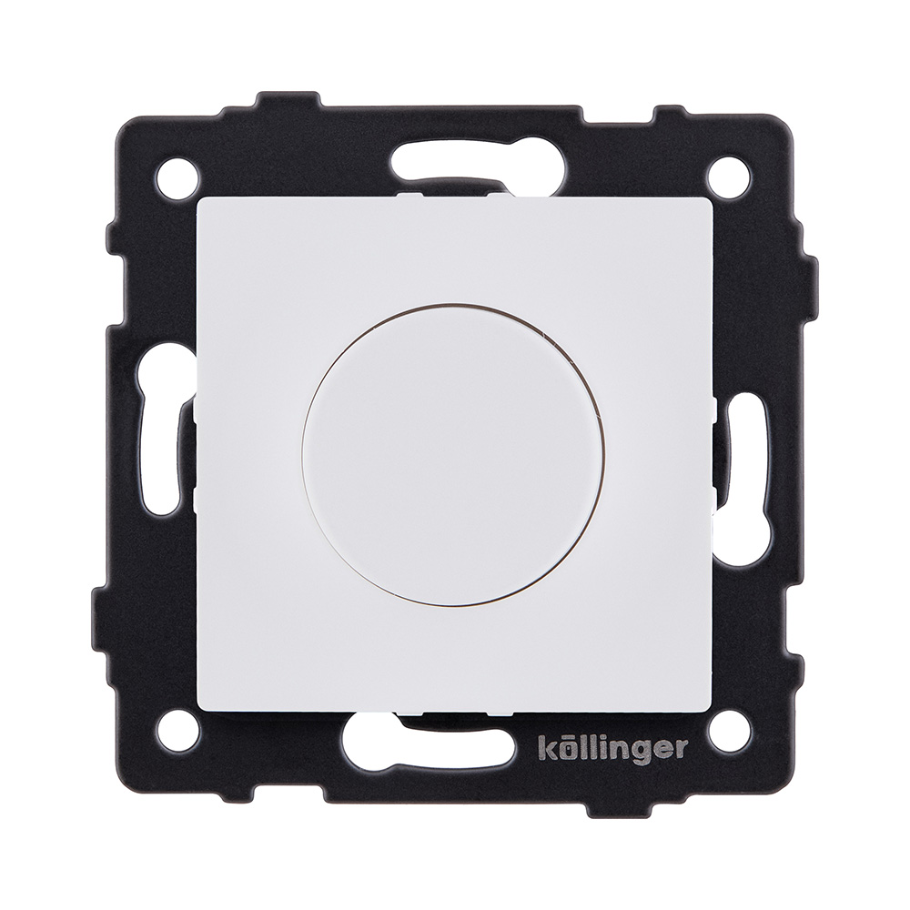 Светорегулятор для светодиодных ламп, проходной, 500W, белый матовый Kollinger REA-048WM для Aspekt, Eleganz, Reflex