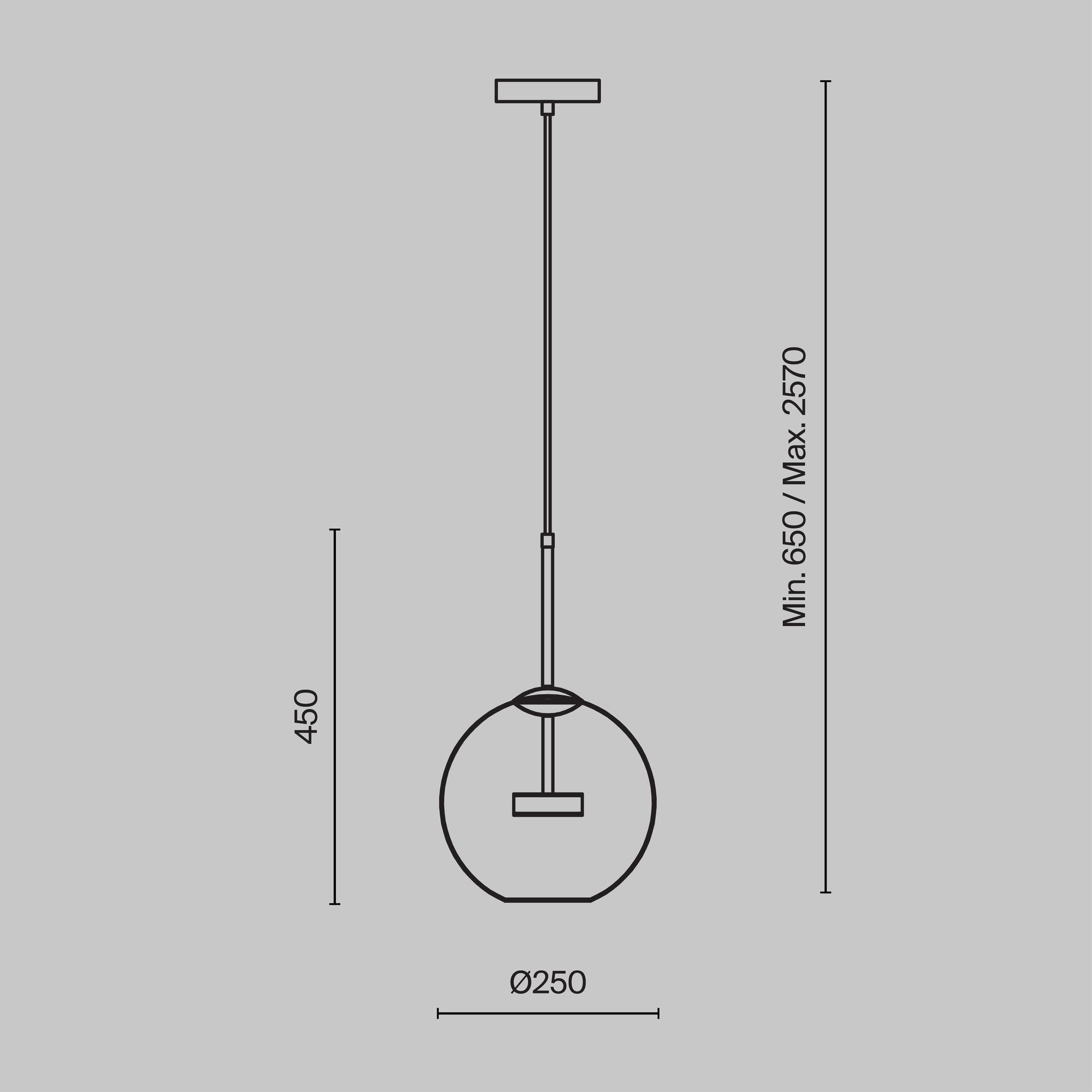 Подвесной светодиодный светильник Maytoni Cometa MOD055PL-L12G3K в Москве