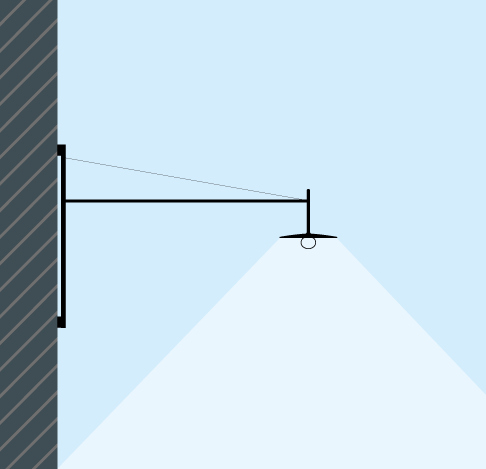 Настенный светильник DeLight Collection Vibia Tempo 5756 Cream 575658/15