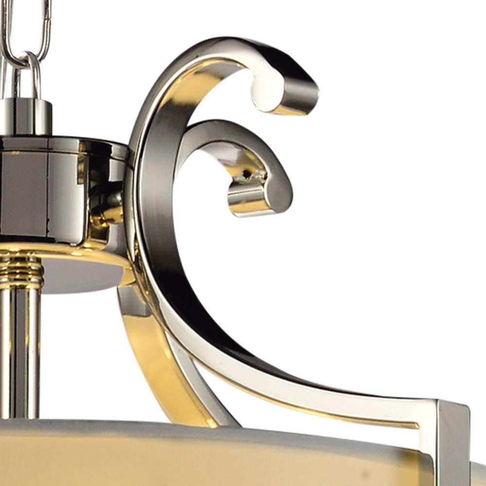 Подвесная люстра Lumien Hall Абриола LH1046/4P-NK-WT