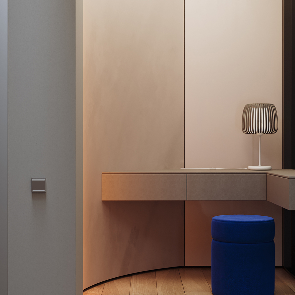 Накладка для выключателя карточного Voltum S70 (капучино) VLS002614