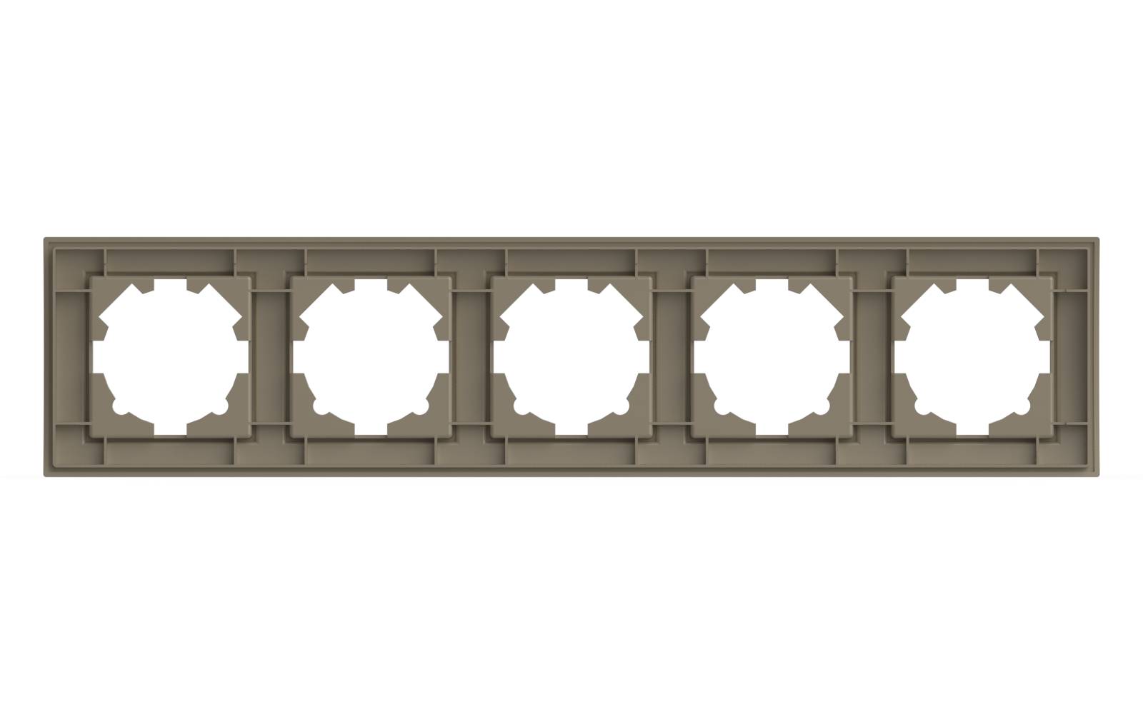 Рамка пятиместная ELBI Zena 500-012500-250