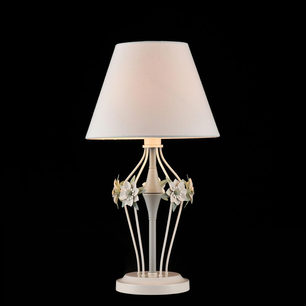 Настольная лампа прованс Maytoni Floret ARM790-TL-01-W