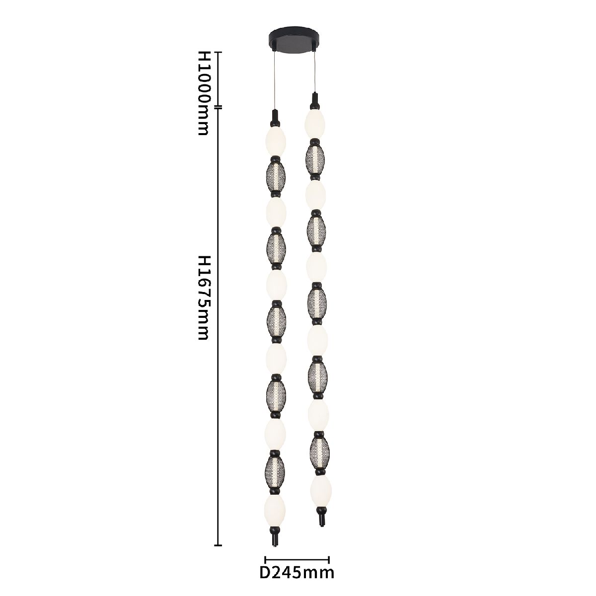 Подвесная люстра Favourite Perler 4560-2PC