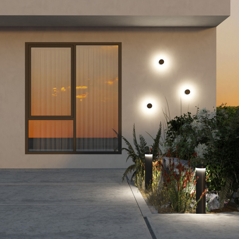 Фасадный светильник Denkirs Vega DK9810-BK