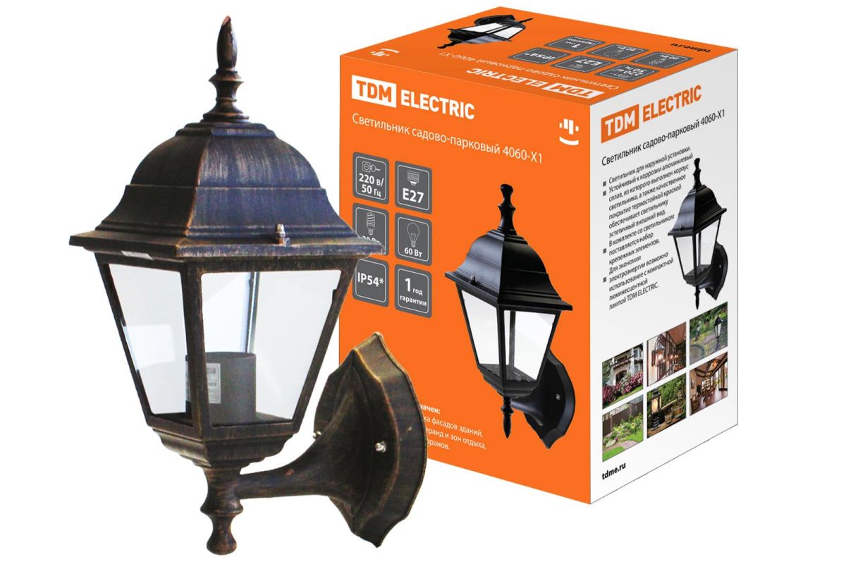 Уличный настенный светильник TDM Electric 4060-11 SQ0330-0031