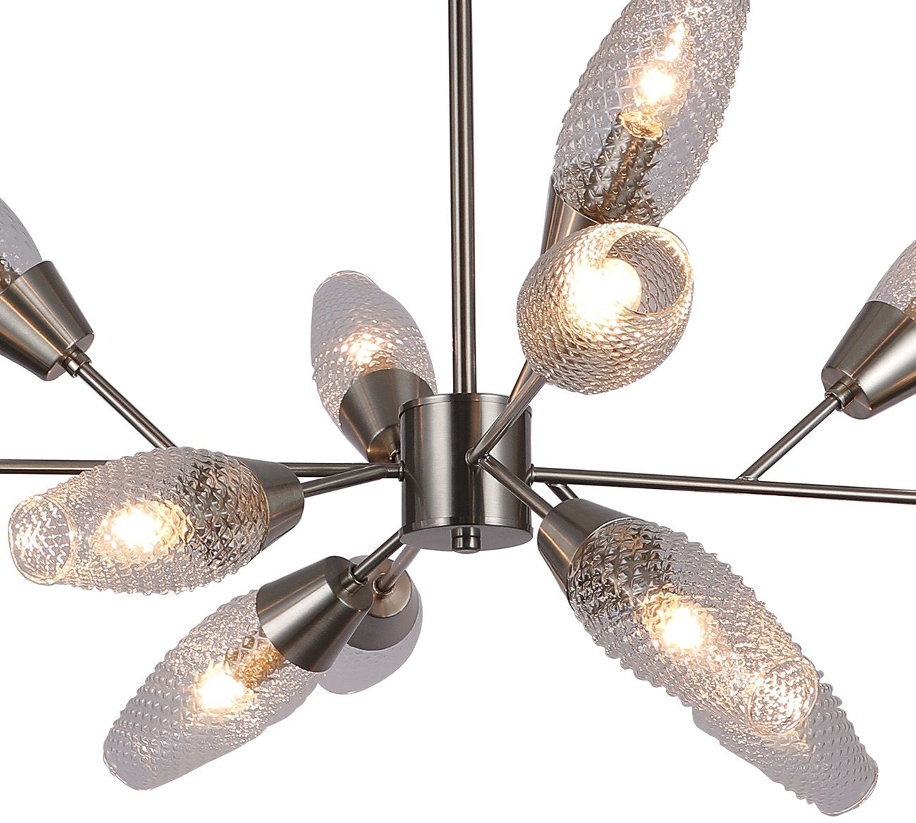 Люстра на штанге Escada Desire 10165/12PL Nickel