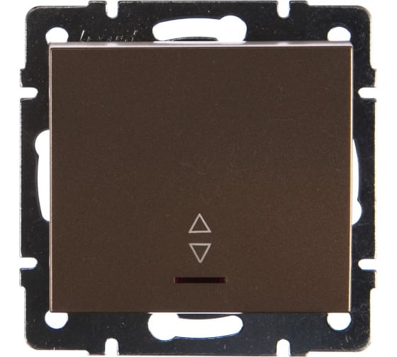 Выключатель проходной с подсветкой Lezard Rain 703-3188-114