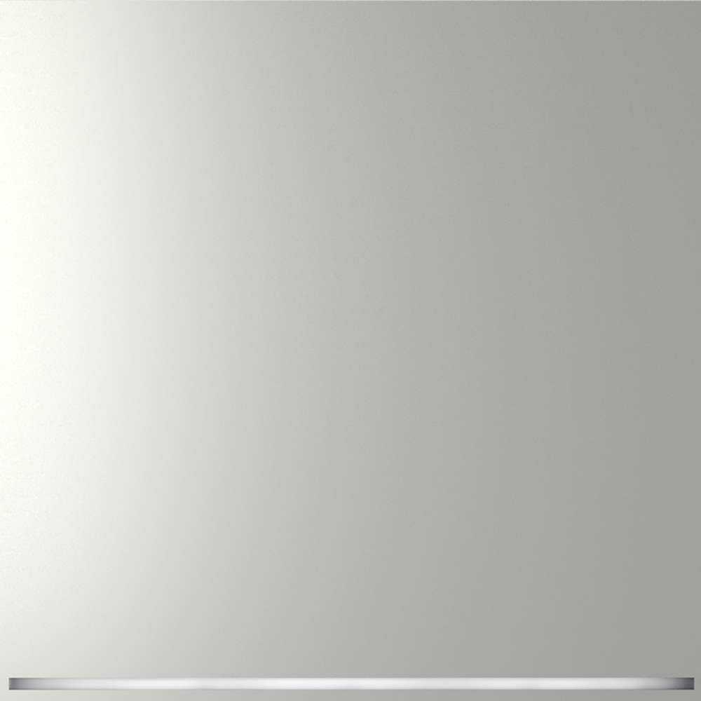 Проходной переключатель одноклавишный с подсветкой Voltum S70 VLS010405 (сталь)