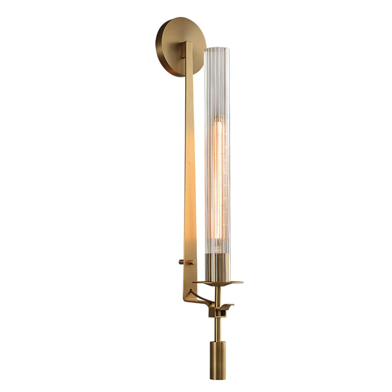 Бра на штанге Delight Collection Wall lamp 88043W brass