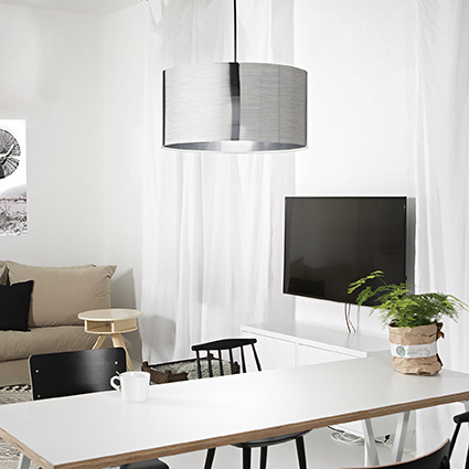 Подвесной светильник Ideal Lux Foil SP1 Alluminio 168234