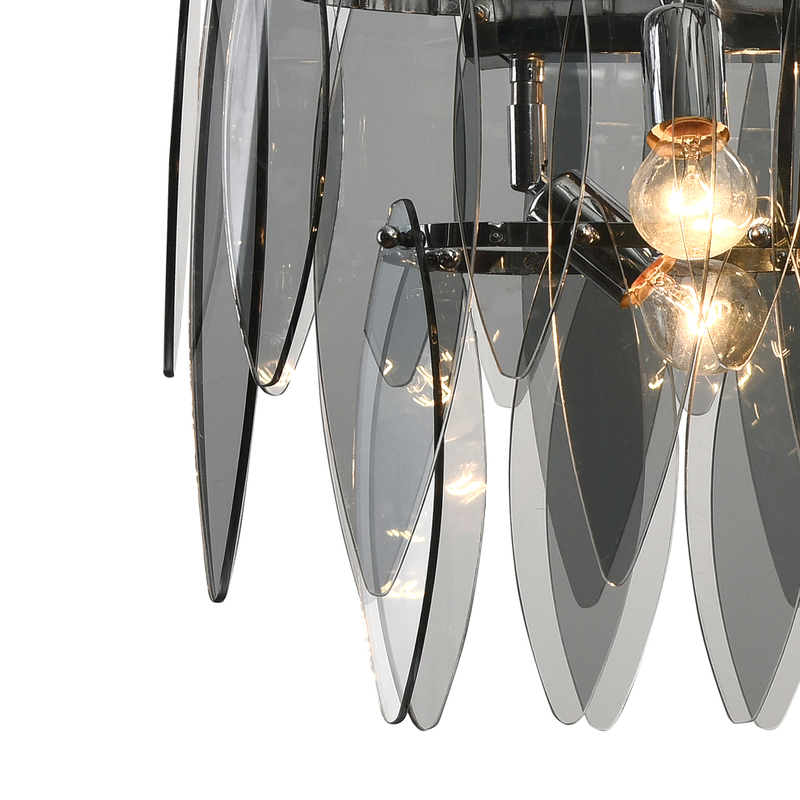 Подвесная люстра Natali Kovaltseva TRIADA II 91003/6C CHROME