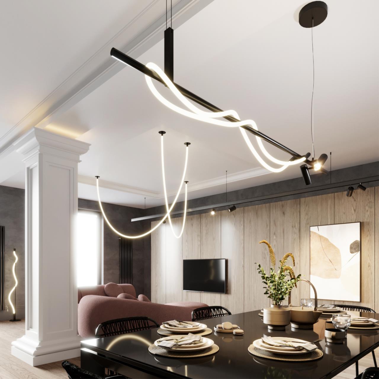 Подвесная люстра Odeon Light Corda 4391/40L