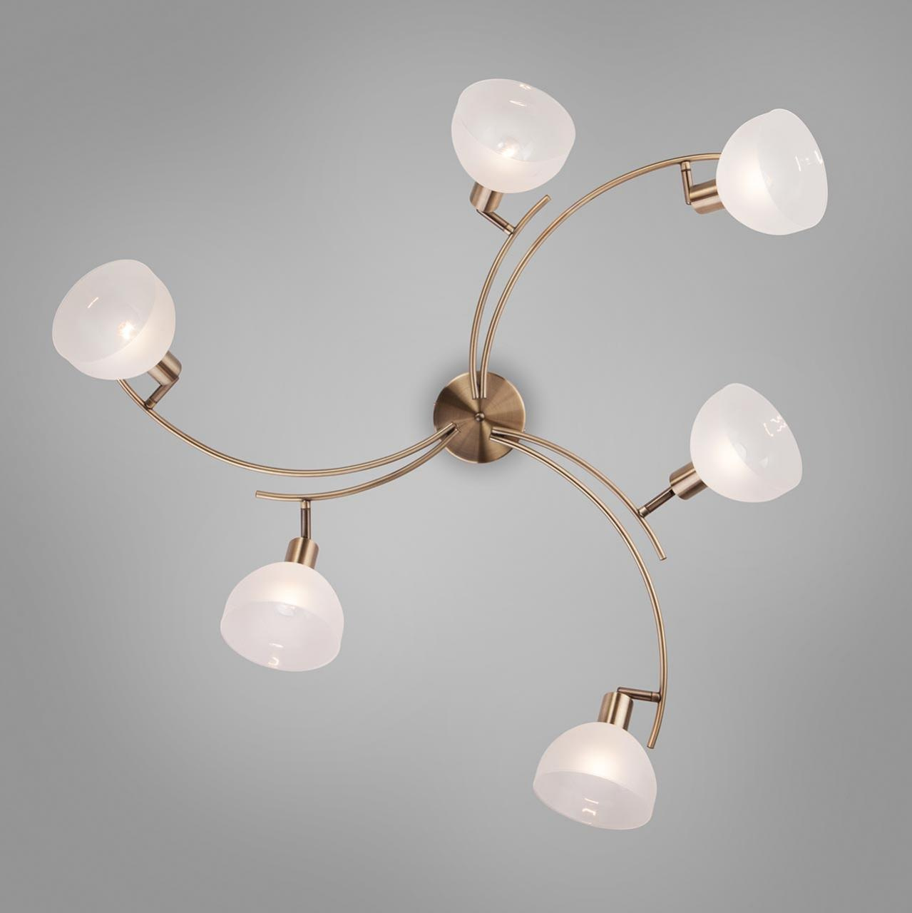 Потолочная люстра Eurosvet Alta 30141/6 античная бронза