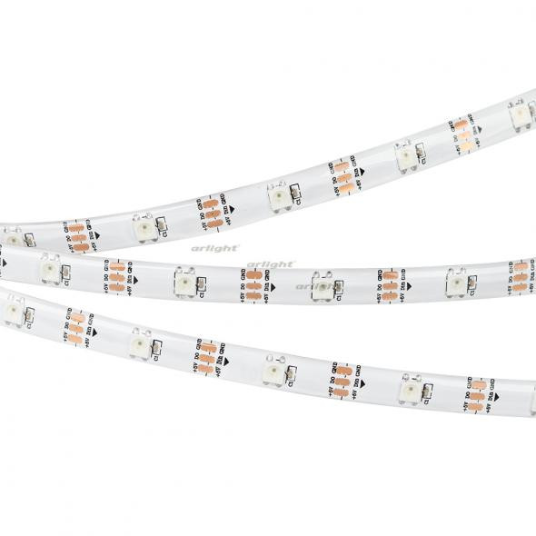 Светодиодная лента Arlight SPI 2-5000SE 5V RGB (5060, 150 LED x1) 026379