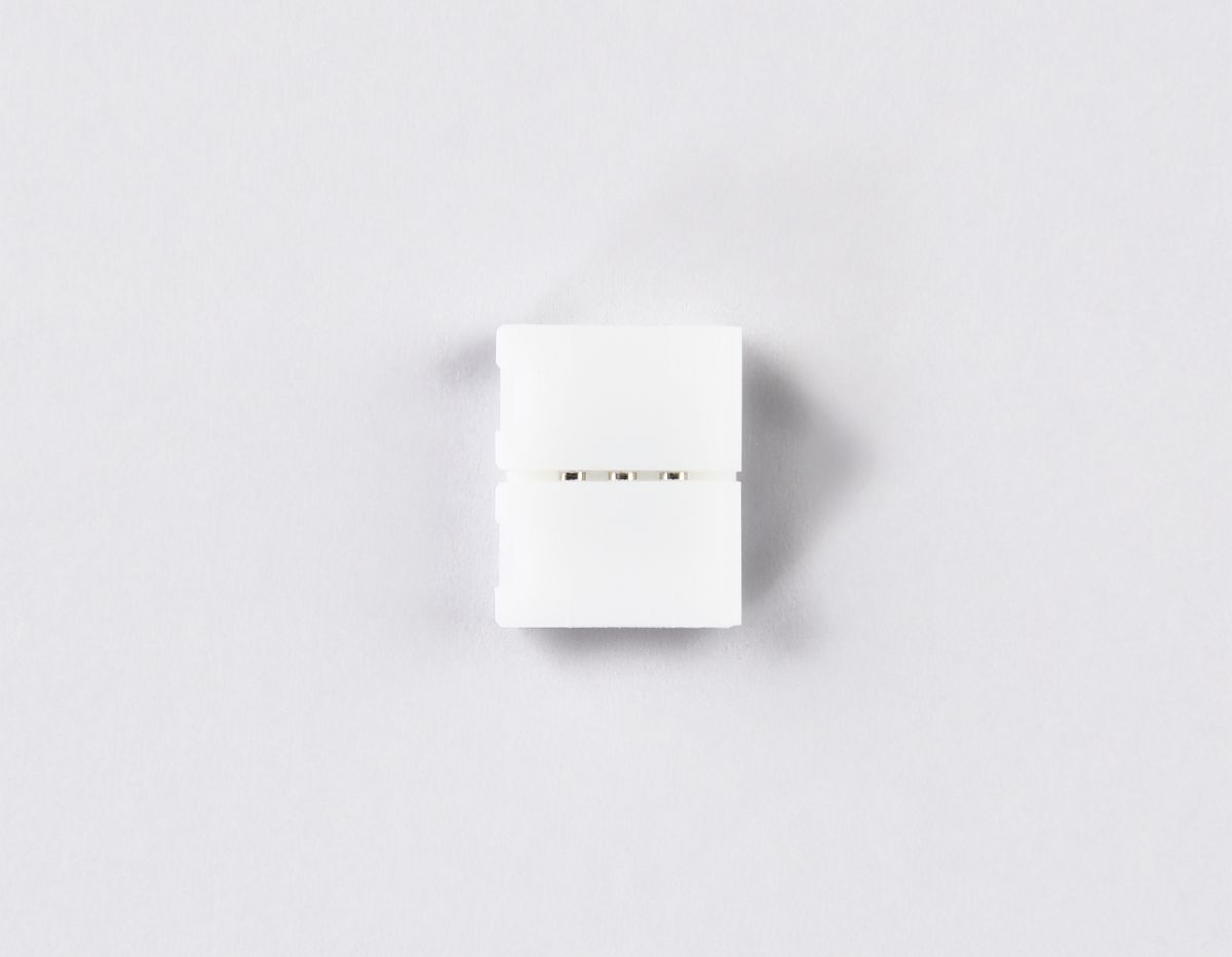 Соединитель прямой для светодиодной ленты 2835 12/24V (3 конт.) GS6101 (10шт) Ambrella Light Illumination GS6101