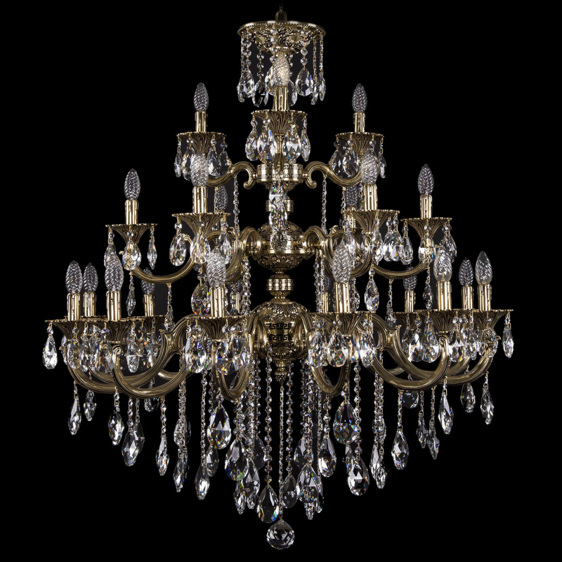 Подвесная люстра Bohemia Ivele 1732/12+6+3/300-100/B/GB