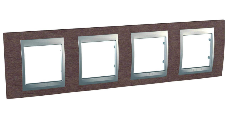 Рамка 4-постовая Schneider Electric Unica Top MGU66.008.0M4