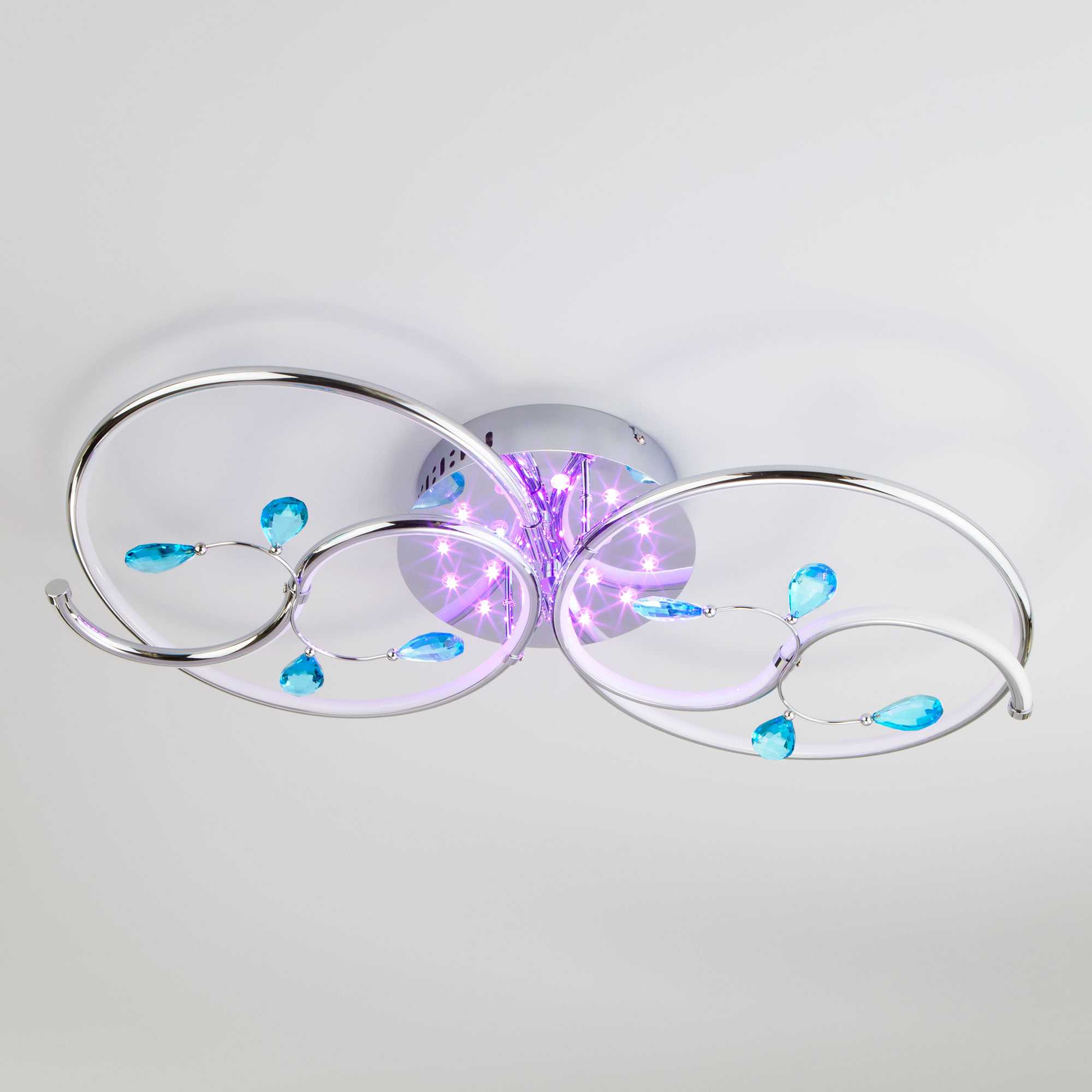 Потолочный светильник Eurosvet Venera 90131/2 хром