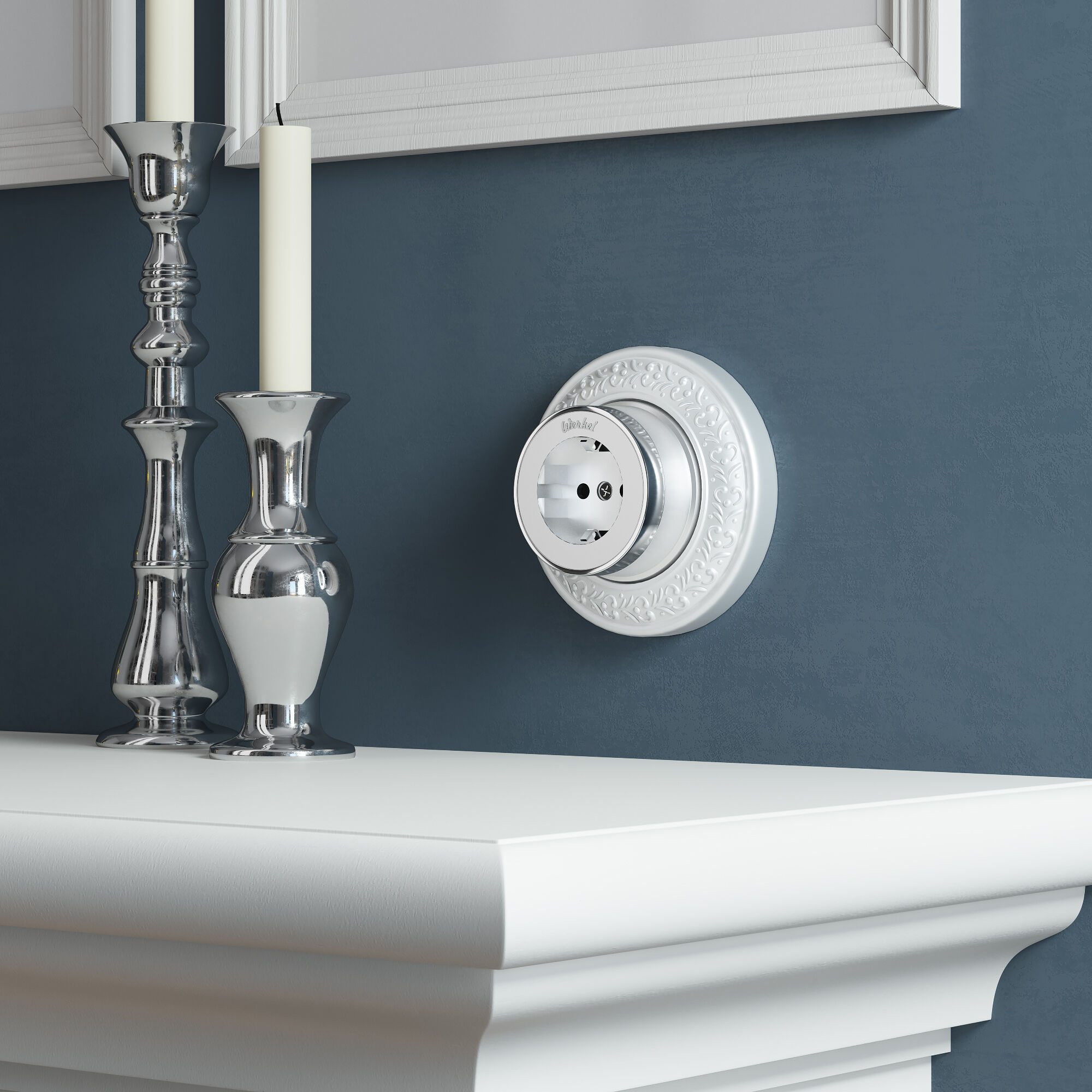 Розетка с заземлением Werkel Vintage 4690389174735 W5871054