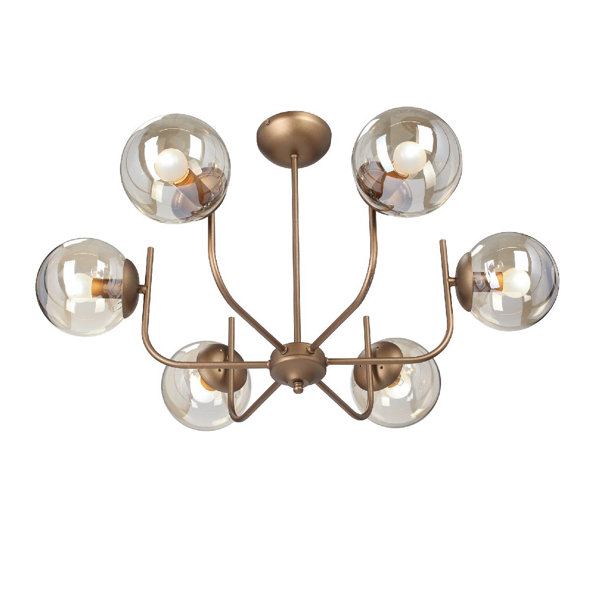 Люстра на штанге Vitaluce V3957-7/6PL