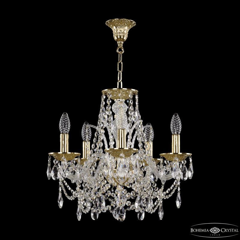 Подвесная люстра Bohemia Ivele Crystal 16211/5/141 G