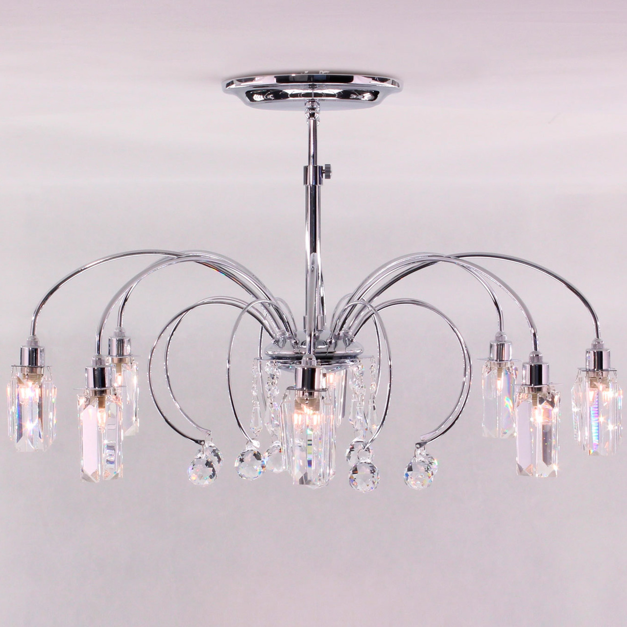 Потолочная люстра Citilux Калипсо Хром CL211181