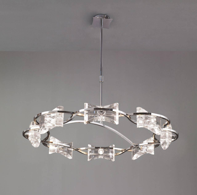 Подвесная люстра Mantra Krom 0888