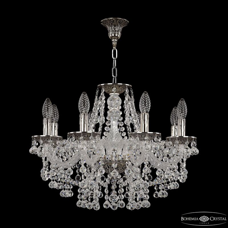 Подвесная люстра Bohemia Ivele Crystal 16209/8/195 NB