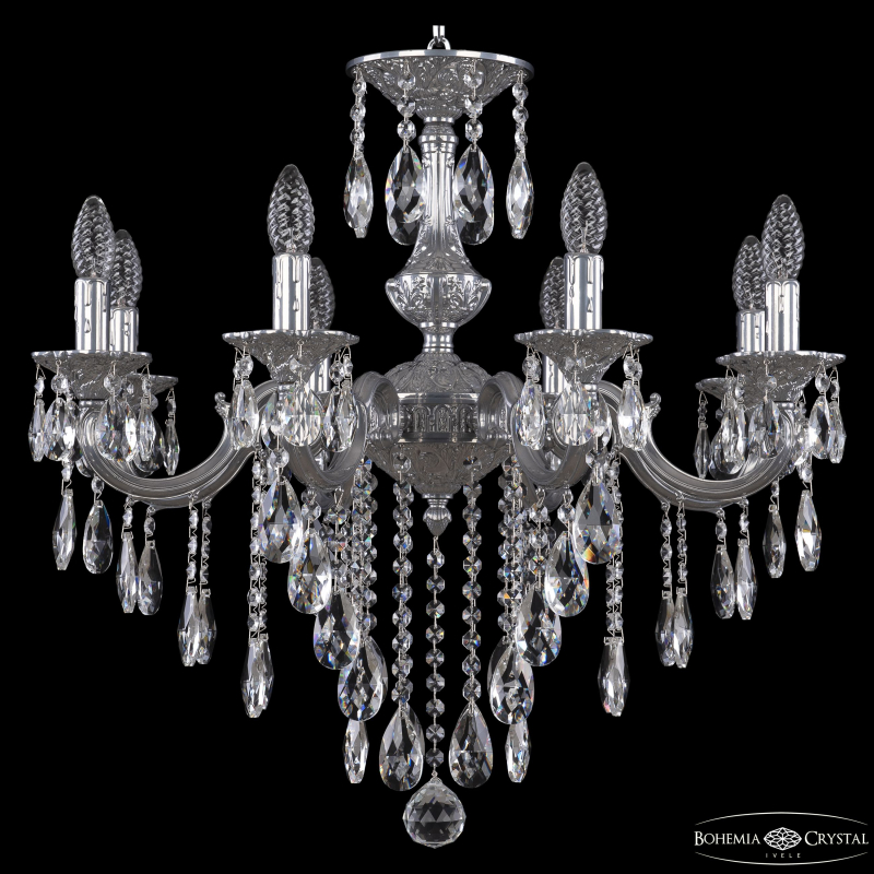 Подвесная люстра Bohemia Ivele Crystal AL78101/8/210 B CG