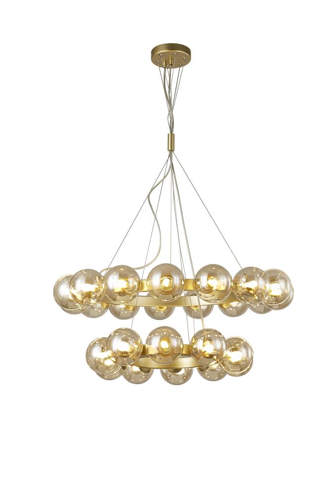 Подвесная люстра Milosh tendence 0791CL-25GD