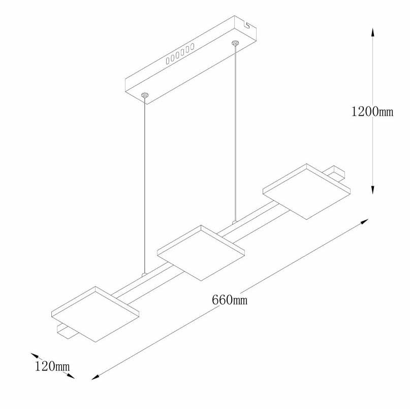 Подвесной светодиодный светильник Lucide Sintra 32453/15/11