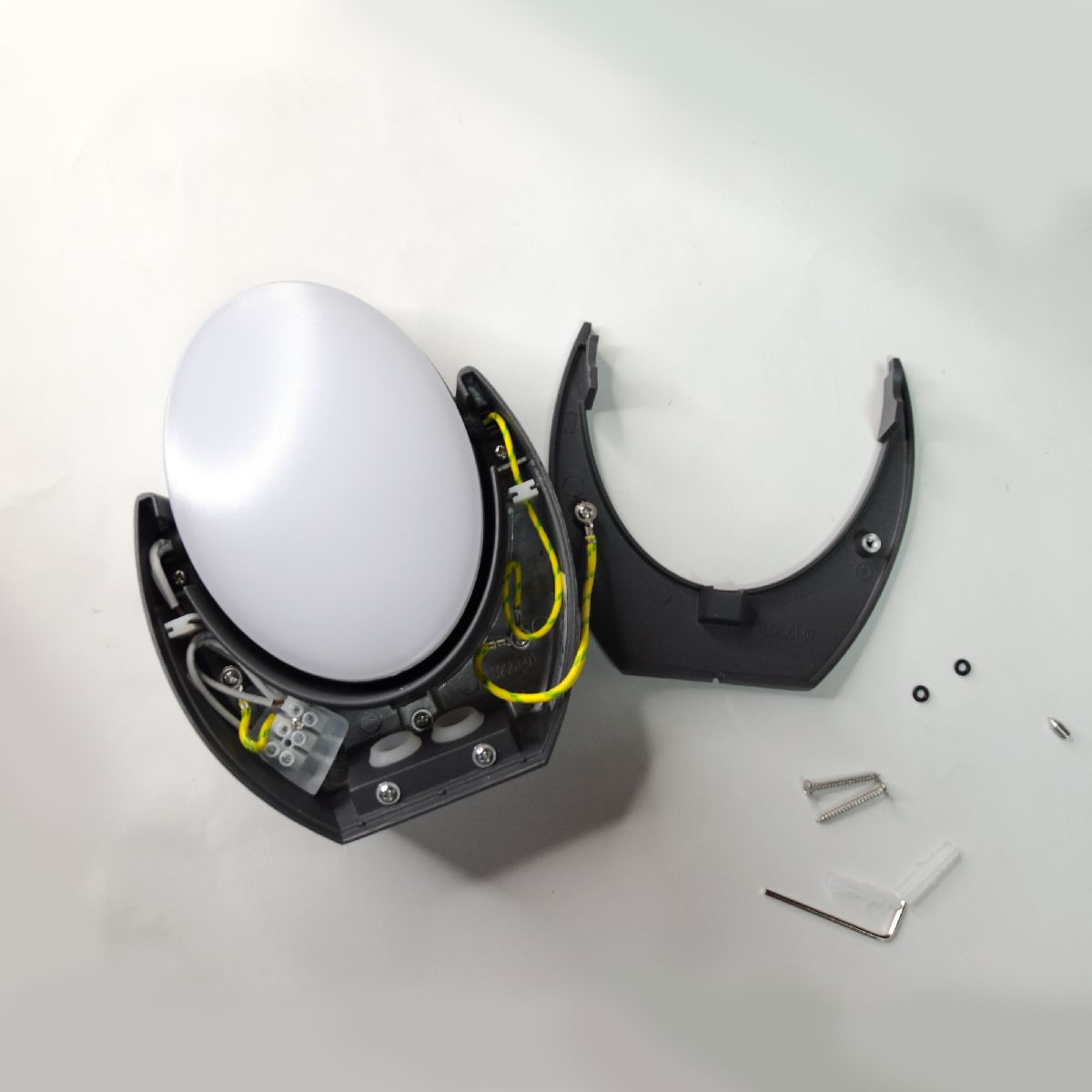 Уличный настенный светильник Elvan PJ-1506-8.3W-WW-Gr