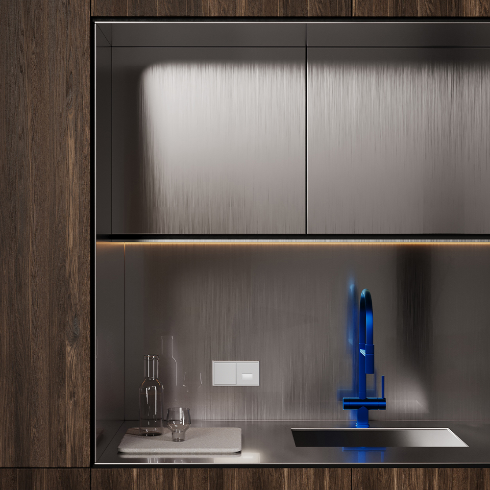 Клавиша для выключателя/переключателя одноклавишного Voltum S70 (серый) VLS000116