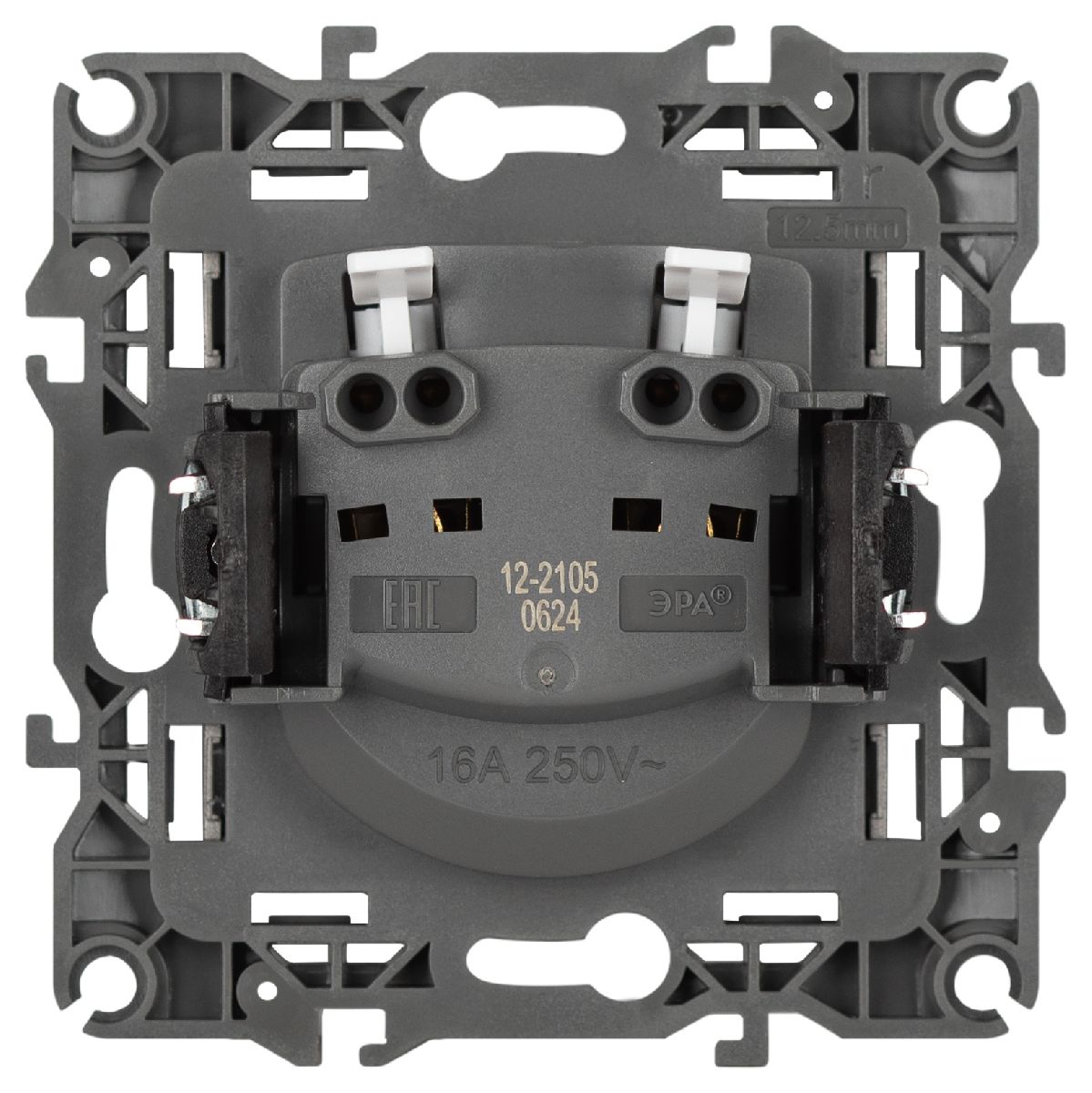 Розетка одноместная Эра 12-2105-16 Б0065699