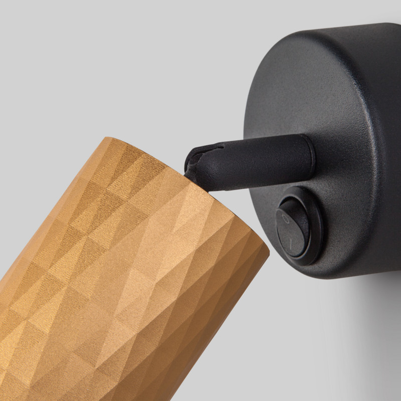 Бра Eurosvet 20088/1 черный/золото