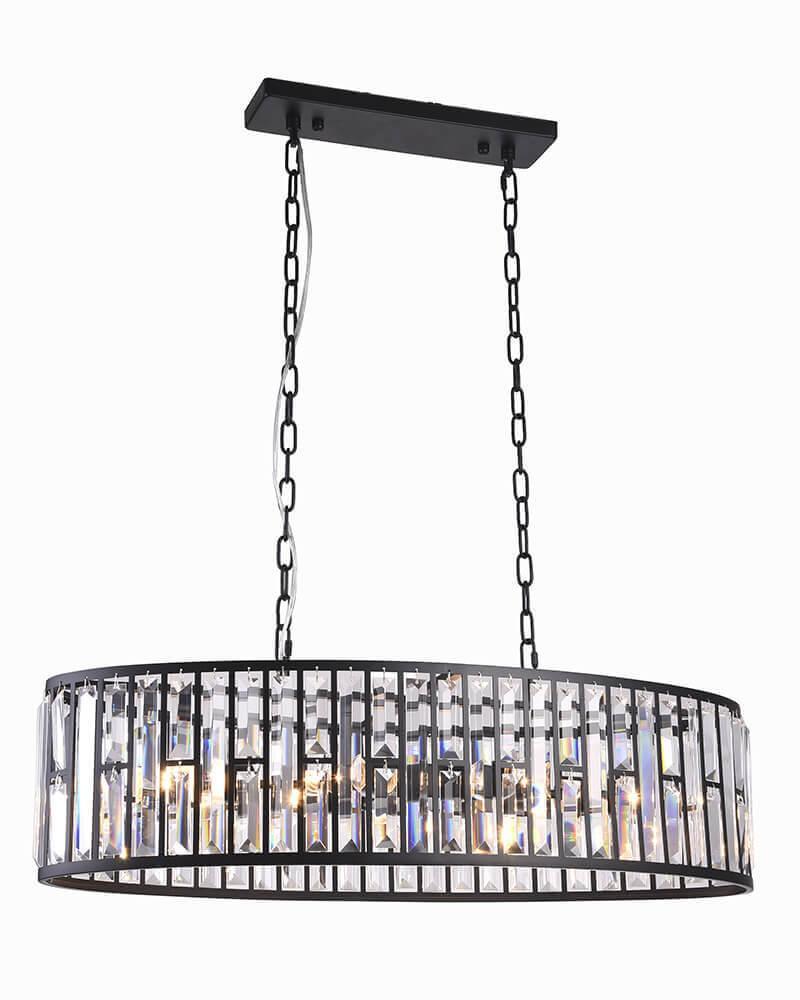 Подвесная люстра Lumien Hall Кароль 0003/6P-BK-CL