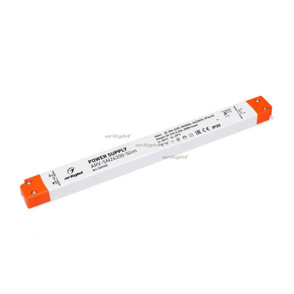 Блок питания Arlight ARV-SN24200-Slim (24V, 8.33A, 200W, PFC) 025102