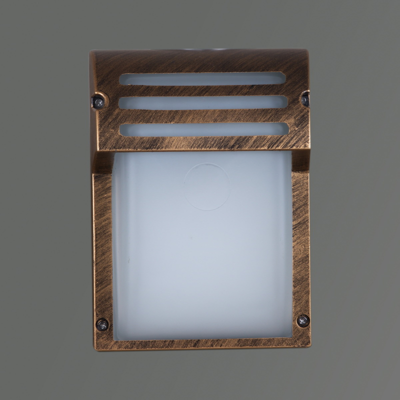 Уличный настенный светильник Reluce 09354-0.2-001LW BKG