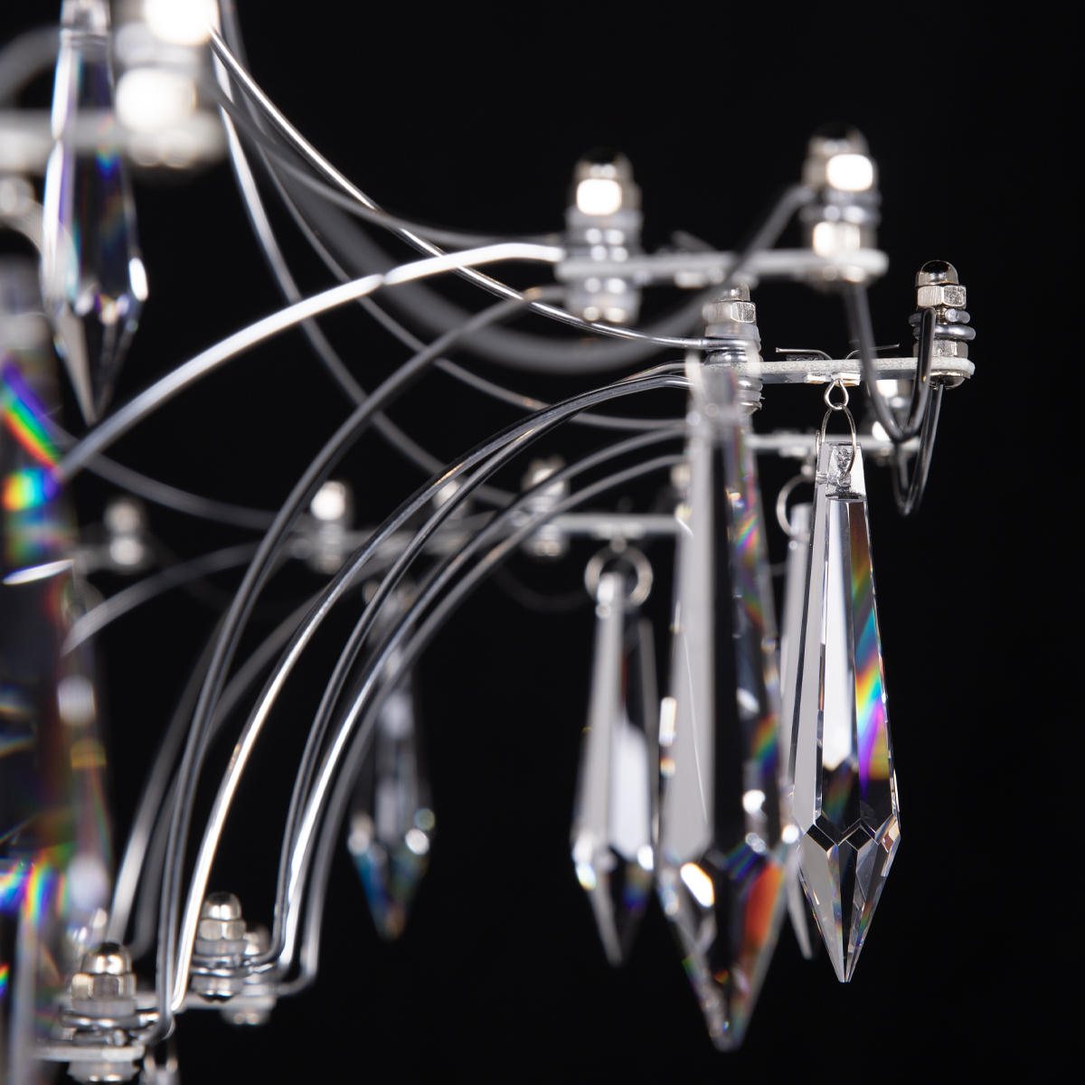 Подвесная люстра Loft IT Mira 10259/1000 Silver Asfour