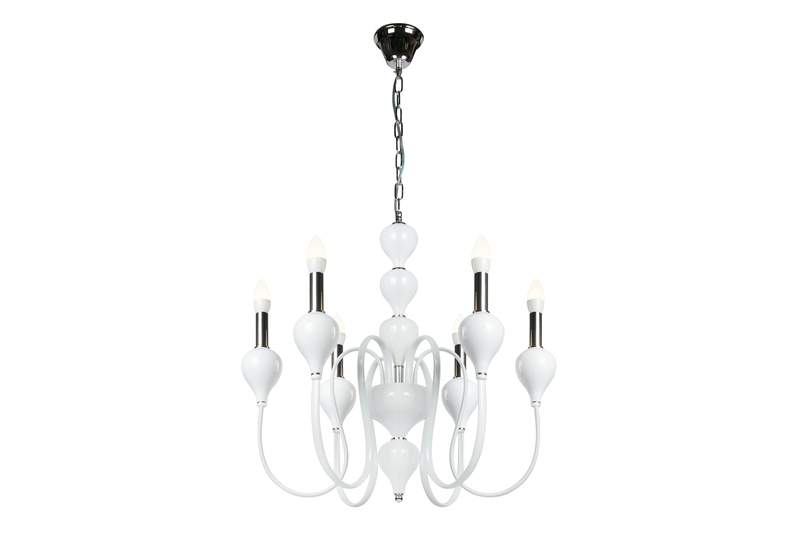 Подвесная люстра iLamp Lady 88003-6 WH