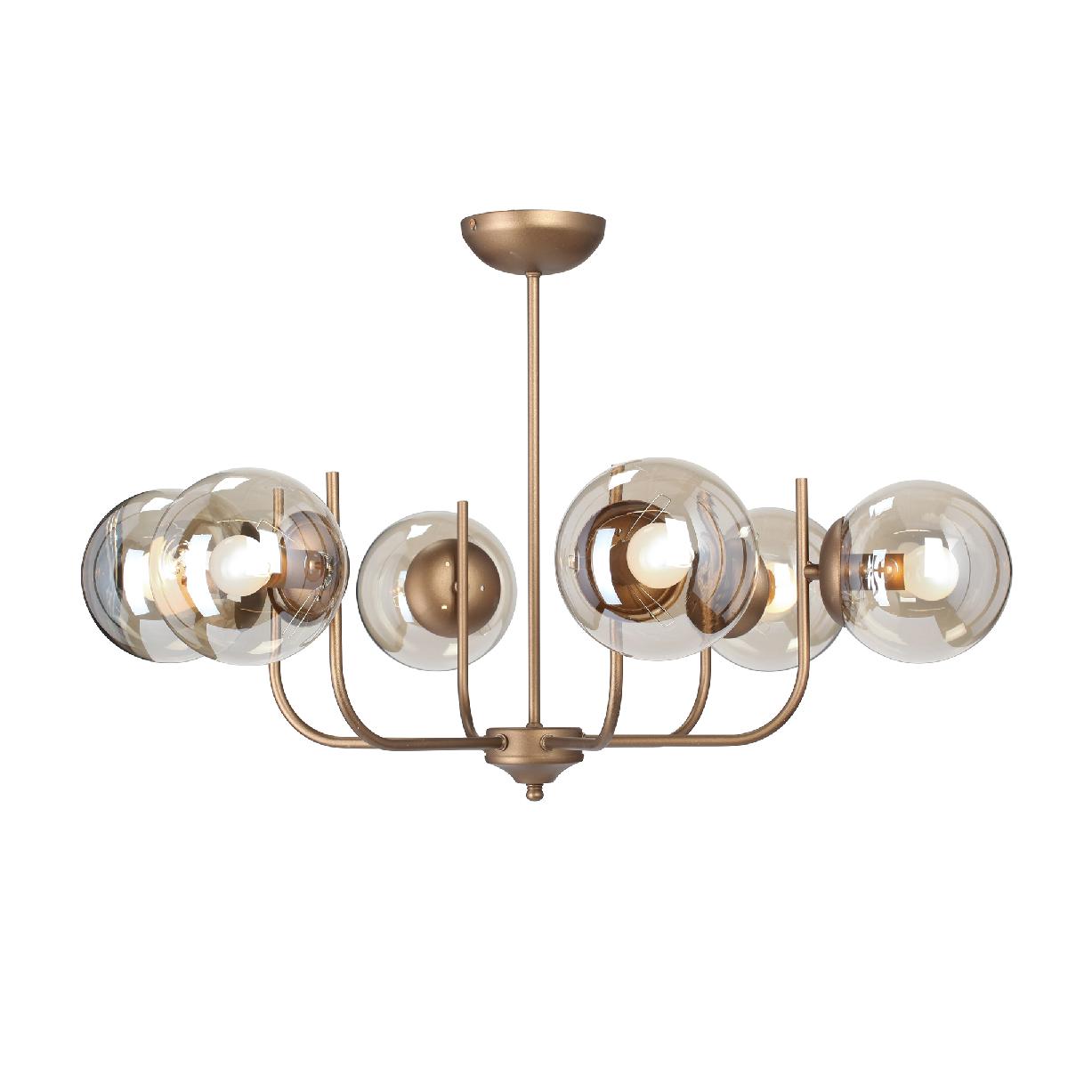 Люстра на штанге Vitaluce V3957-7/6PL