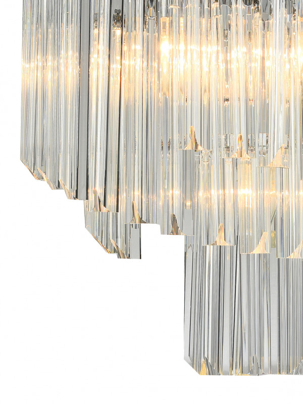 Подвесная люстра Natali Kovaltseva MAJESTIC 81433/6C CHROME