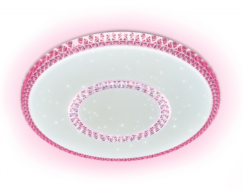 Накладная люстра Ambrella Light F99 PI 96W D500