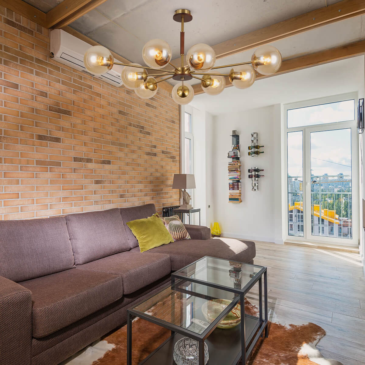 Люстра на штанге F-Promo Stiria 2738-9P