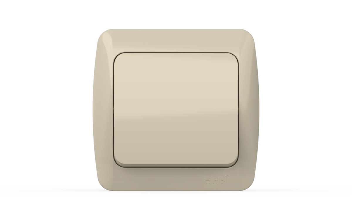 Выключатель одноклавишный ELBI Alsu 504-010300-200
