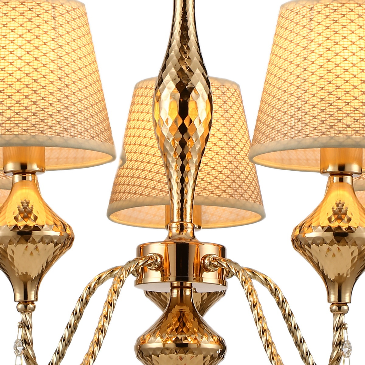 Подвесная люстра Illumico IL6176-5P-27 GD