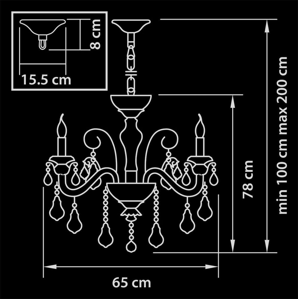 Подвесная люстра Osgona Lusso 788062