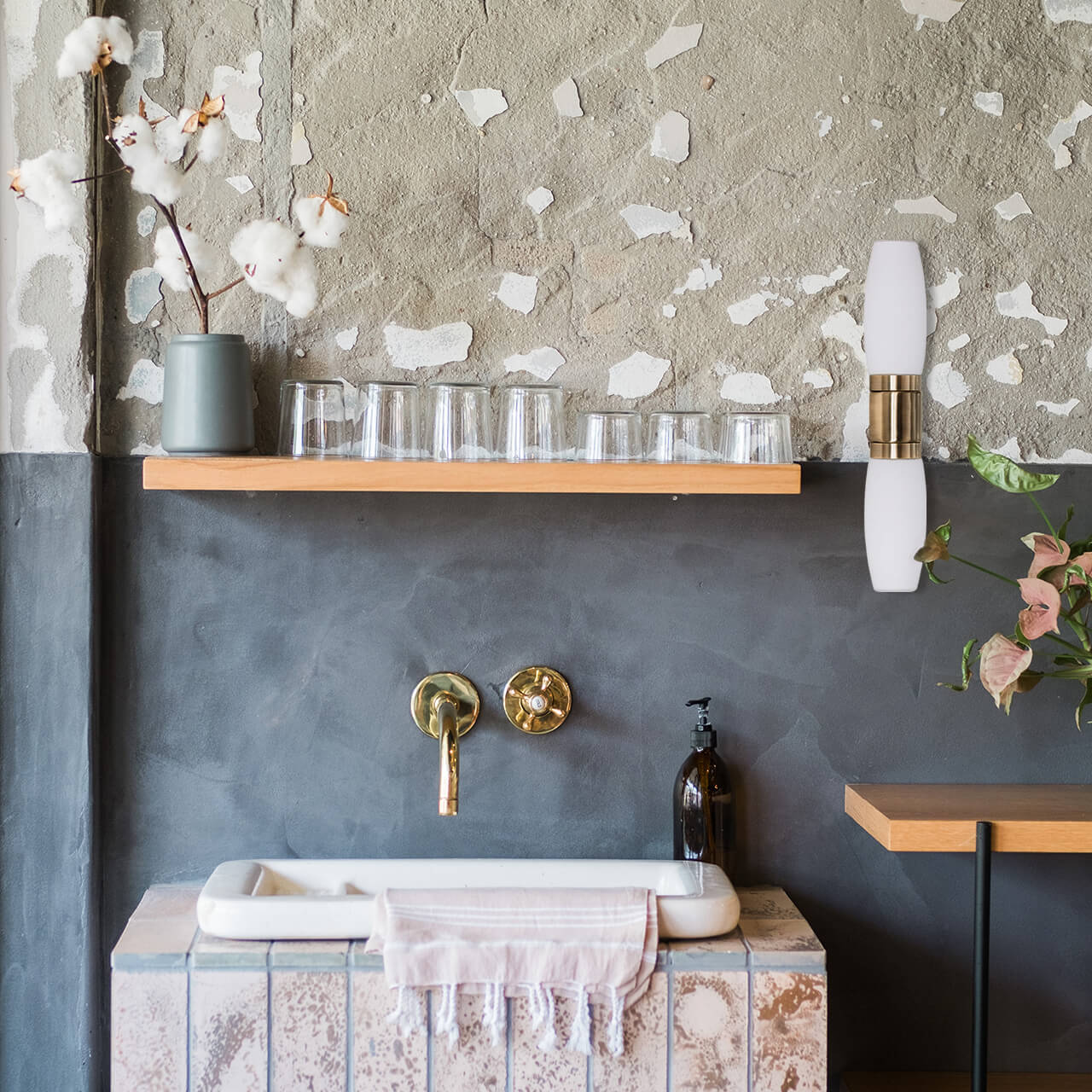 Подсветка для зеркал Arte Lamp Aqua-Bastone A1209AP-2AB