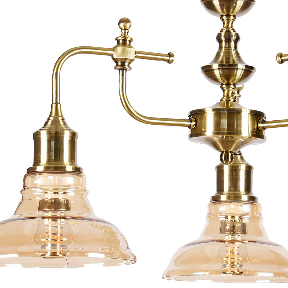 Подвесная люстра Lumien Hall Дезире 3305/3H-AB-CGN